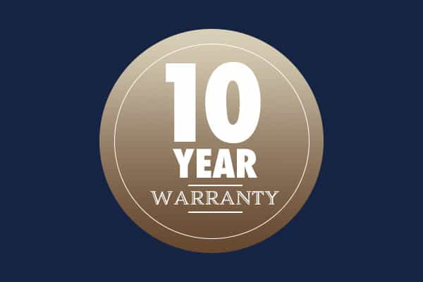 10-Year Warranty